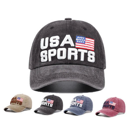 Summer Outdoor Sun Hat New Unisex Embroidery Hip-hop Hats
