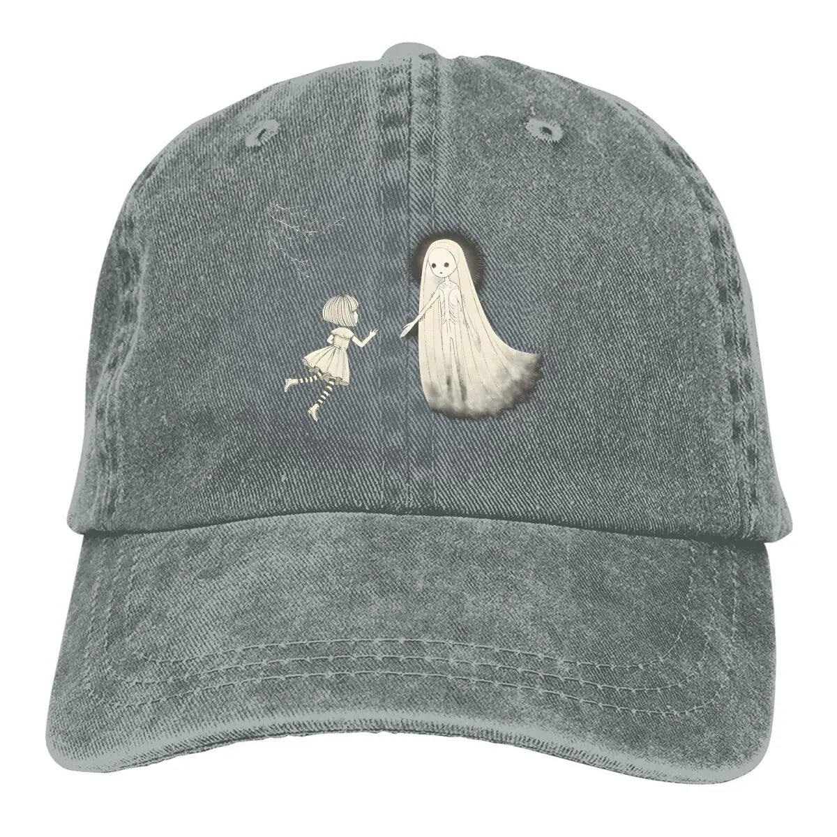Fran Bow A Valokas Fran Bow Game Multicolor Hat Peaked Baseball Hat