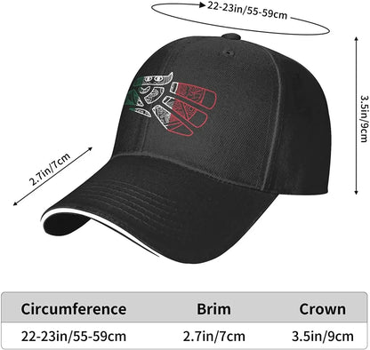 Mexico Aztec Calendar Eagle Fashion Cool Dad Hat Baseball Cap