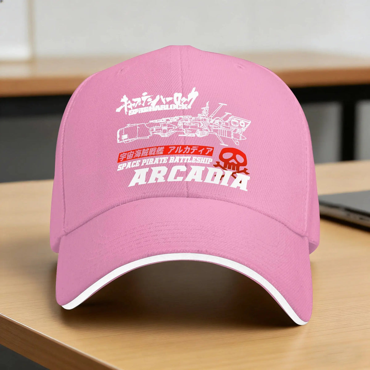 Battleship Arcadia Casual Baseball Cap Captain Harlock