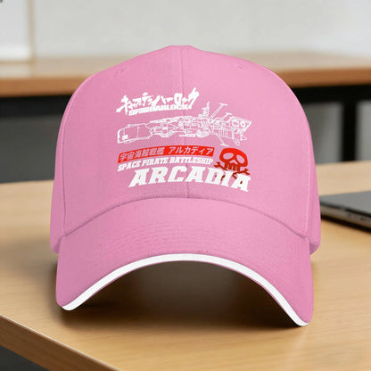 Battleship Arcadia Casual Baseball Cap Captain Harlock