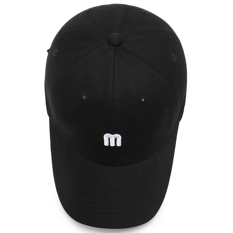 Women's Hats Baseball Caps Korean Plain Letters Polyester Cotton Embroidery