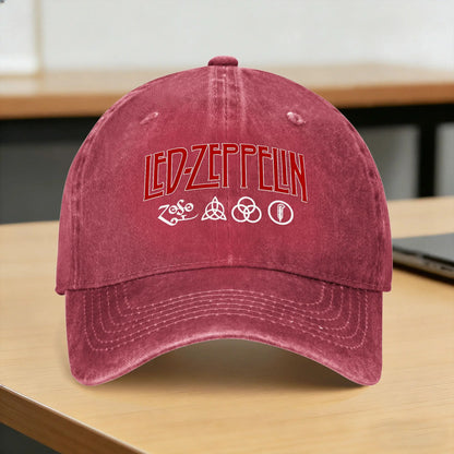 Baseball Cap 2026 Led Zeppelin Summer Y2k Retro Trucker Hat