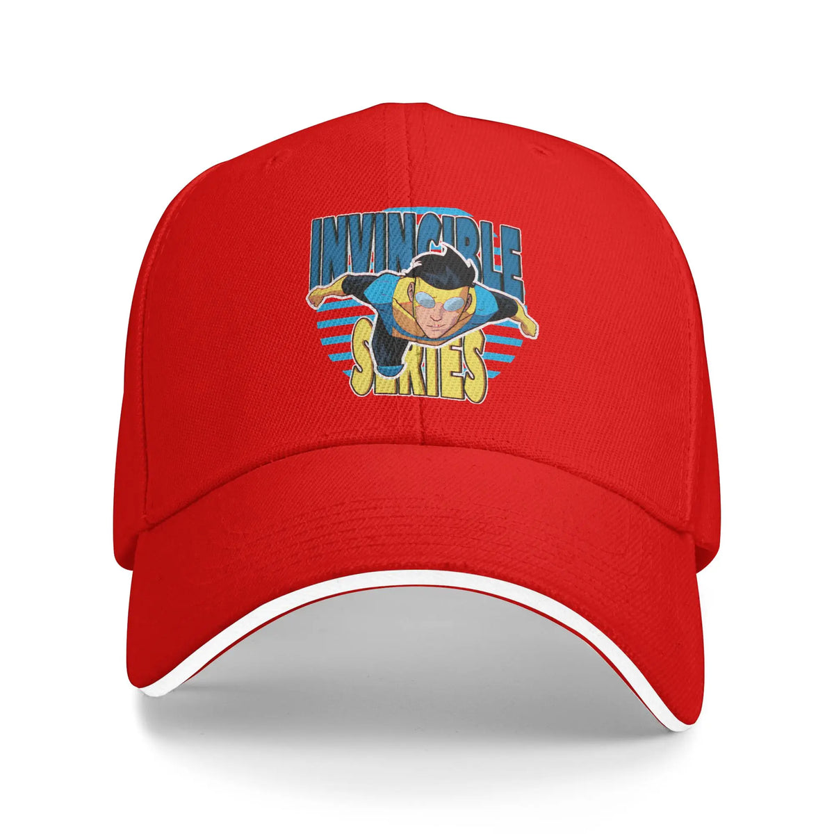 Invincibles Mark Grayson Retro Series Art Sun Baseball Cap