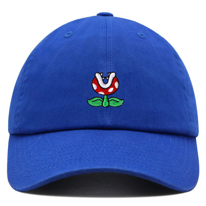 Piranha Plant Dad Hat Embroidered Cartoon Cute Mushroom Baseball Cap