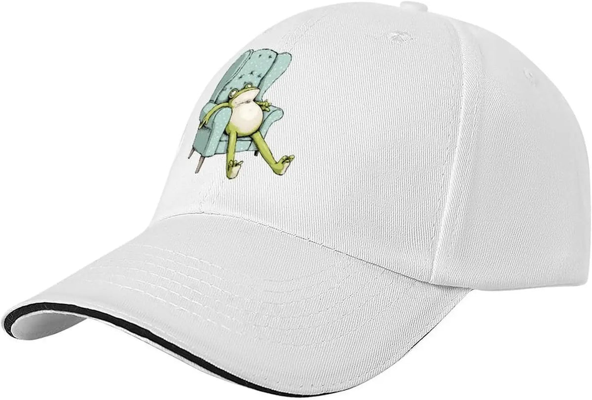 Relaxing Frog Baseball Cap