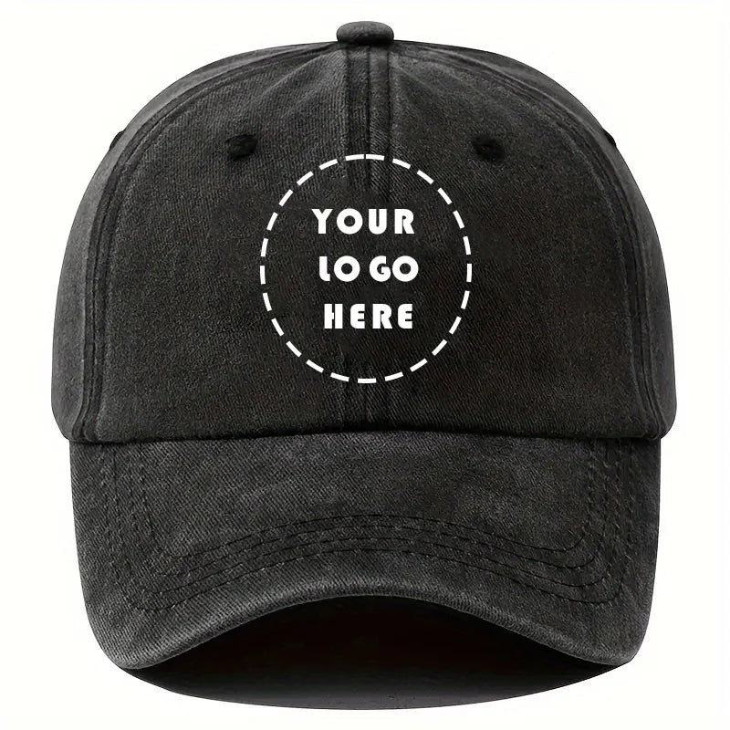 Custom Baseball Cap With Personalized Logo