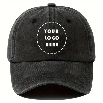 Custom Baseball Cap With Personalized Logo