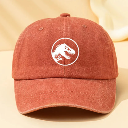 Dinosaur Print Retro Baseball Cap