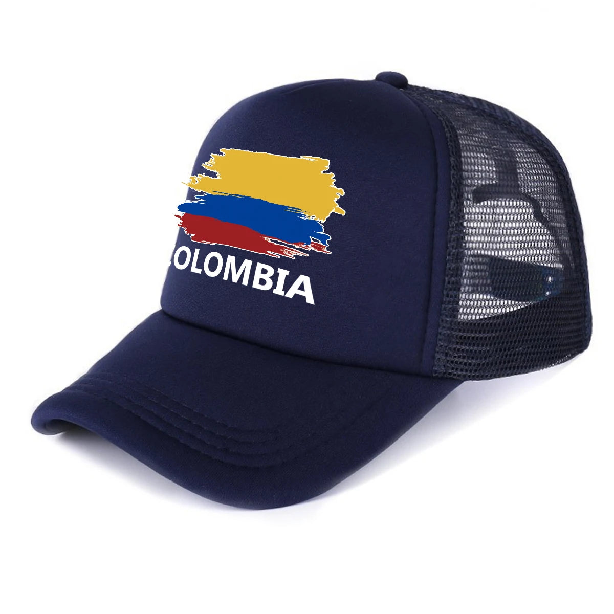 Colombia Flag Patriotic Printed Baseball Cap