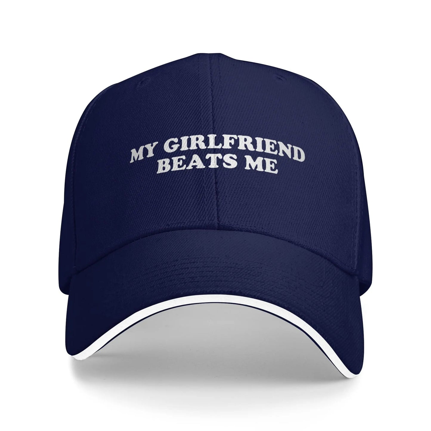 My Girlfriend Beats Me Baseball Cap Unisex Men