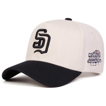 Unisex SD Letter Embroidery Baseball Caps Spring And Autumn