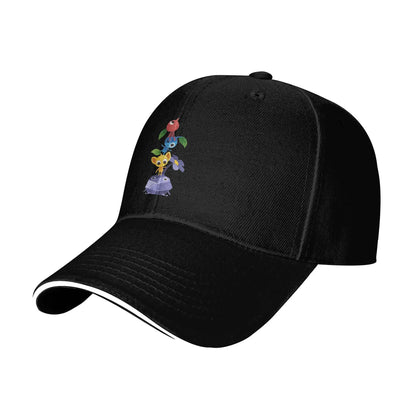 Pikmin Baseball Caps