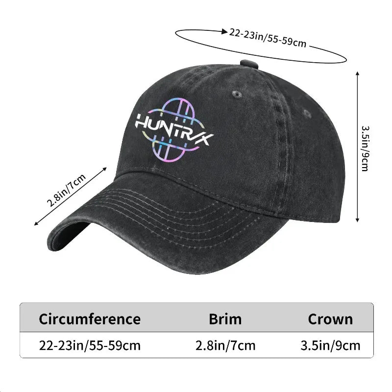 KPop Demon Hunters Huntrix Logo Baseball Caps