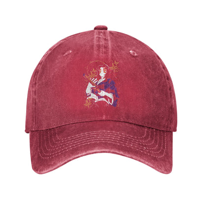 Demon Slayer  Multicolor Hat Peaked Women's Cap Kokushibo