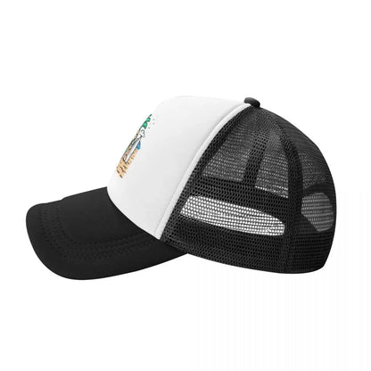 Custom Summer Beach Alien Surfing Baseball Cap