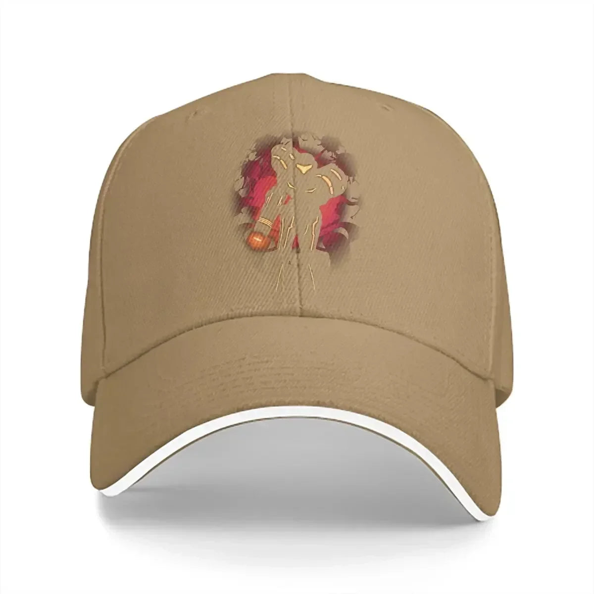 Pure Color Dad Hats Red Women's Hat Sun Visor Baseball Caps