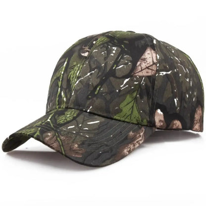 Unisex Camo Baseball Cap Camouflage Military Hat Adjustable Outdoor