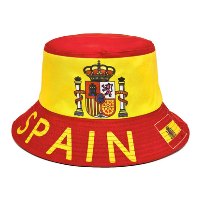 Flag Print Cheer Hat Bucket Hat