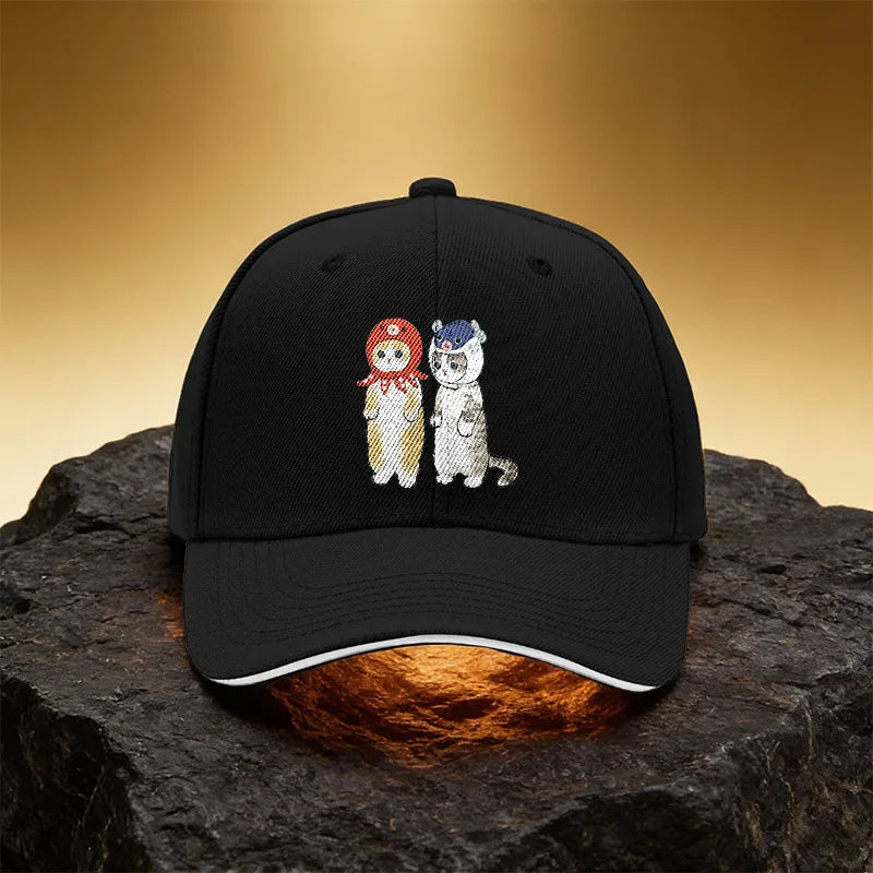 Octopus Fish Cat Hat Unisex Printed Baseball Cap