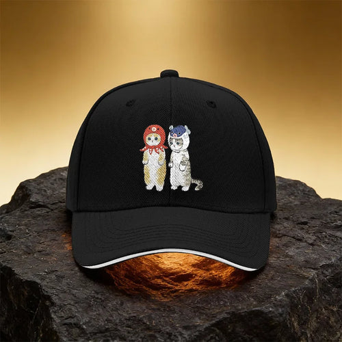 Octopus Fish Cat Hat Unisex Printed Baseball Cap