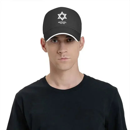 Personalized Israel Flag Baseball Cap