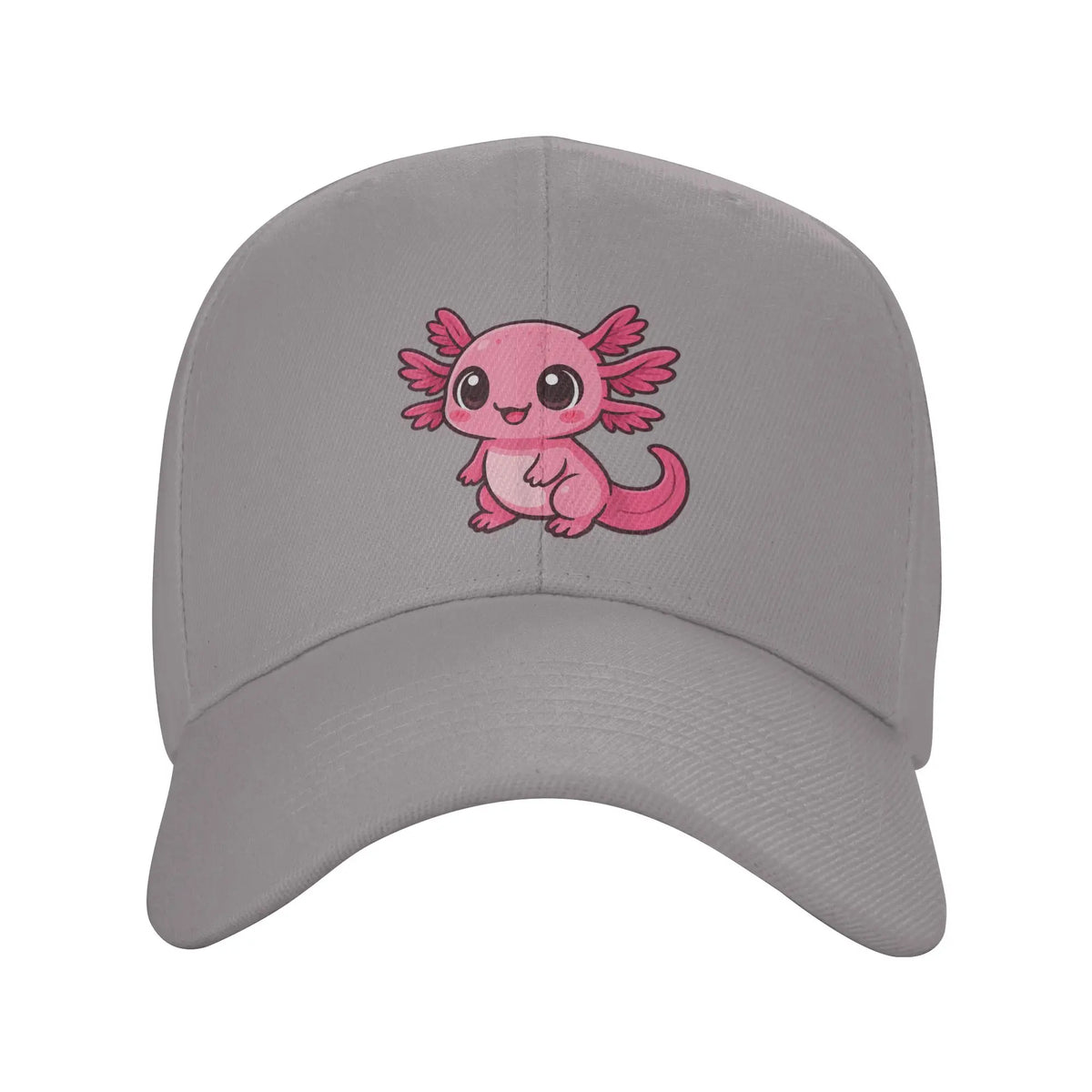 Cute Kawaii Pink Axolotl for Axolotl Lovers Casual Baseball Cap