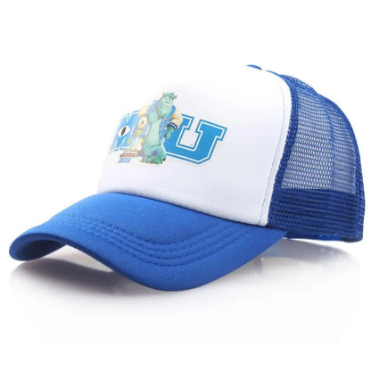 Comic Baseball Cap Men Adult Unisex Cotton MU Embroidery Big Eye Monster University