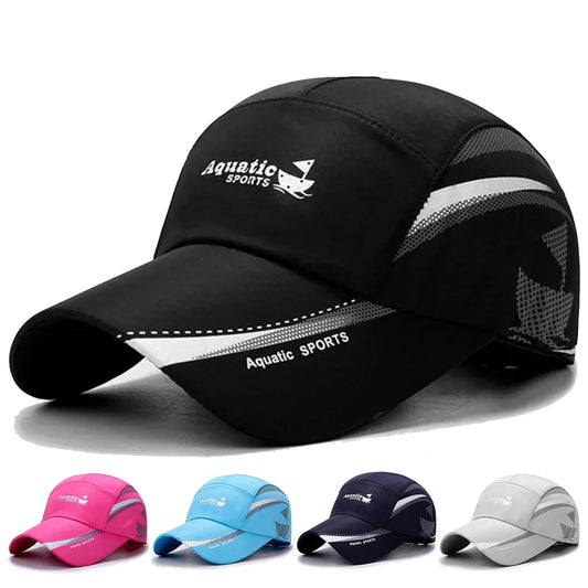 Unisex Aquatic Sport Boat Print Baseball Caps Sunscreen Hat Sports Cap