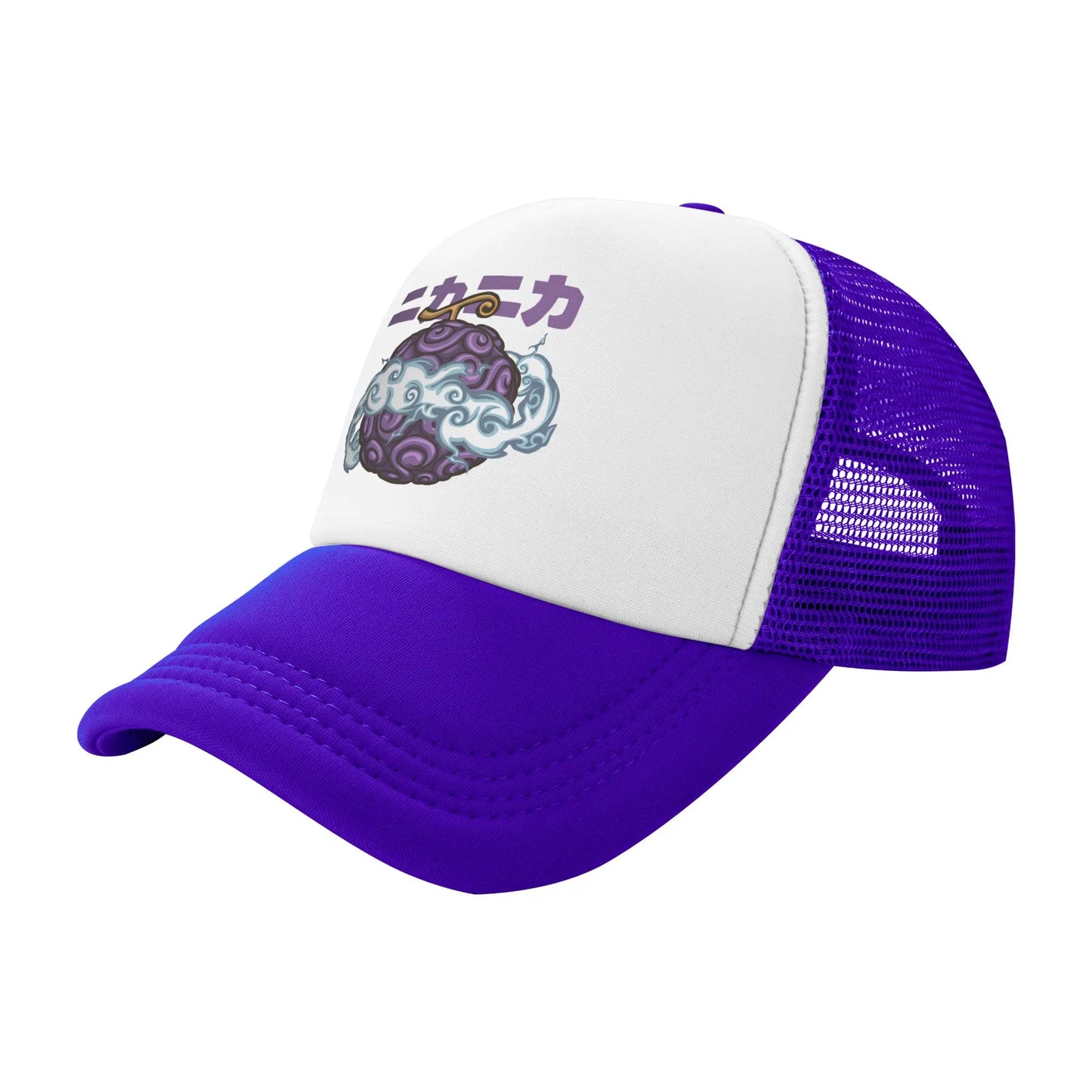 Devil Fruit Gomu Gomu Mesh Baseball Caps