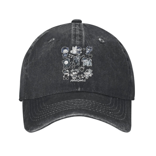 Mewgenics Gaming Cats Men Women Baseball Cap