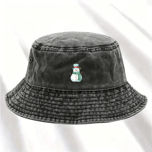 Vintage Minimalist Washed Bucket Hat