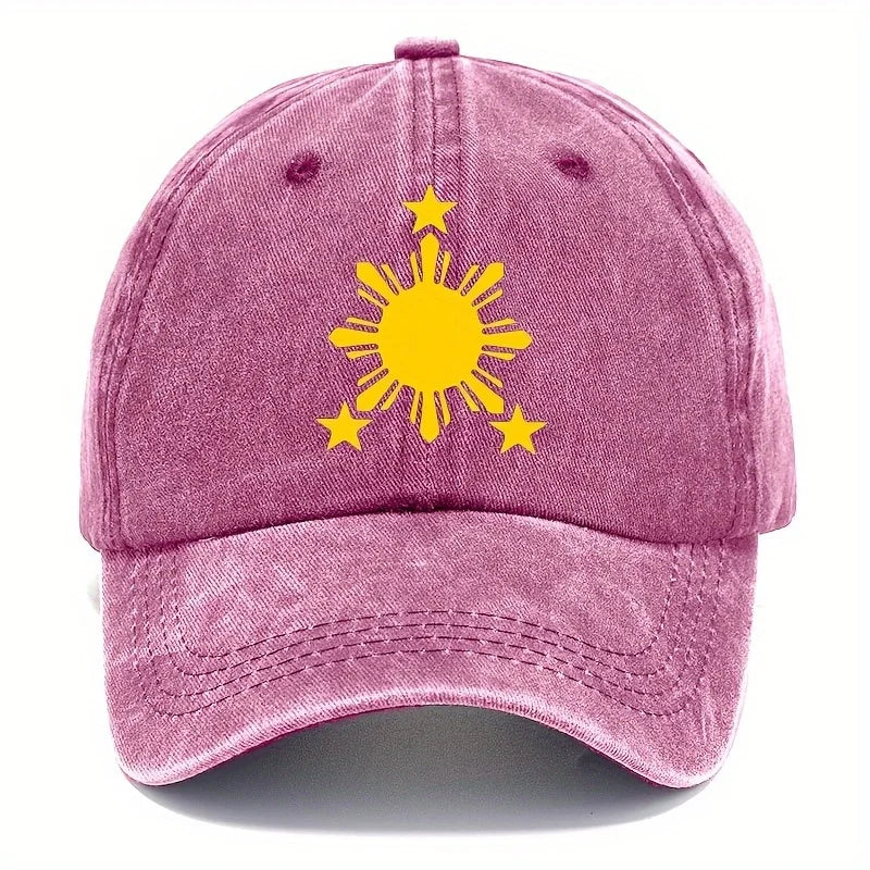 Philippine Sun Emblem Retro Baseball Cap
