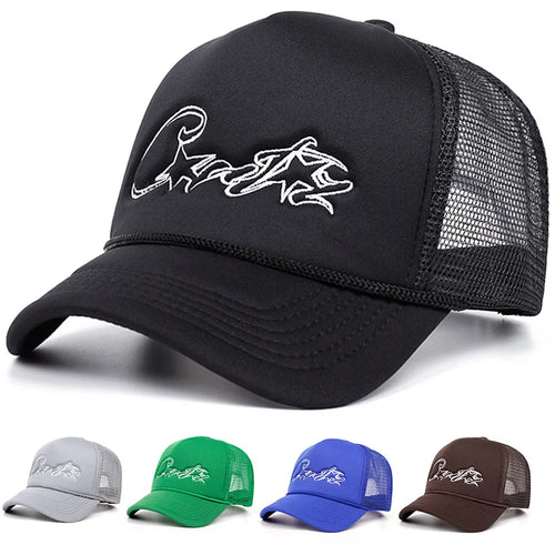 American Letter Embroidered Sun Hat Baseball Hat