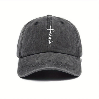 Men's And Women's Washed Baseball Caps Casual Retro Style Hats Truck Driver Hats