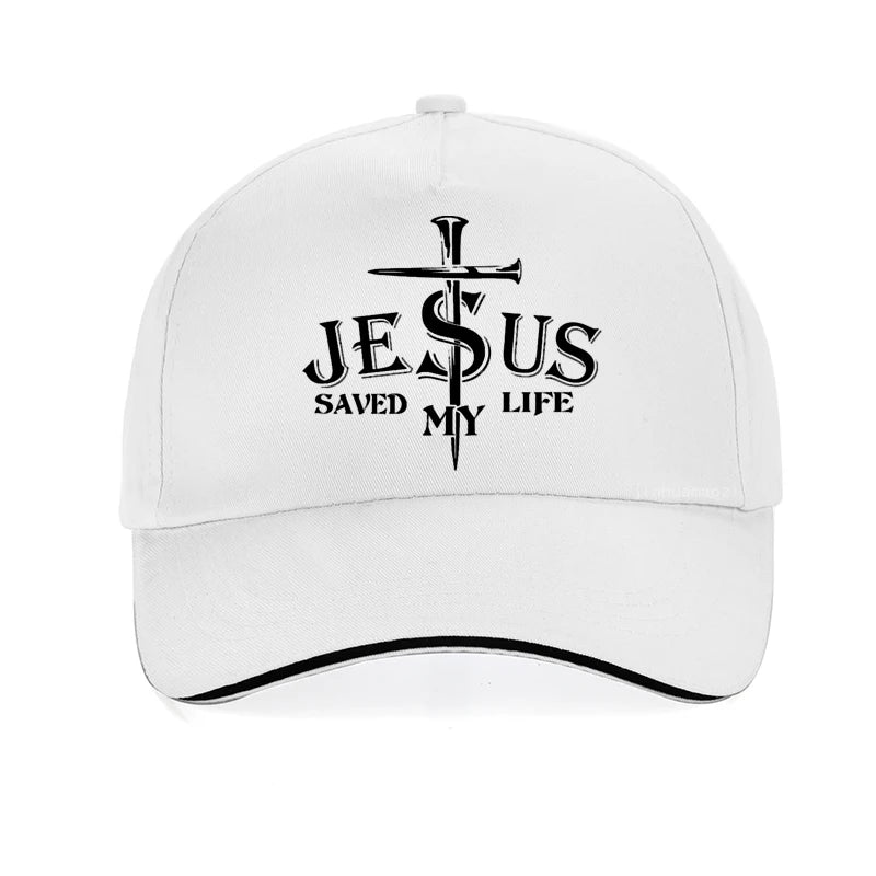 Jesus Saved My Life Baseball Cap