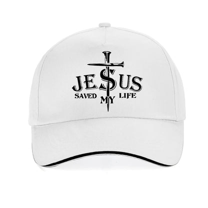 Jesus Saved My Life Baseball Cap