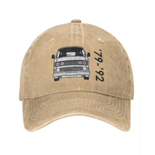 Type 2 T3 VW Bus Baseball Cap Hiking Fishing Dropshipping Trucker Hat Female Male
