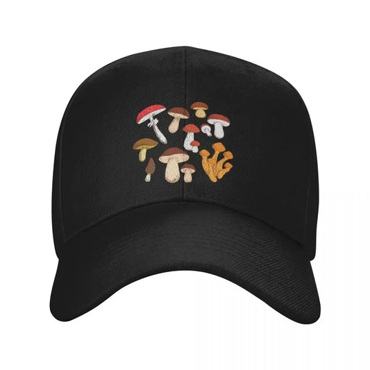 2026 Cottagecore Mushrooms Set Baseball Cap