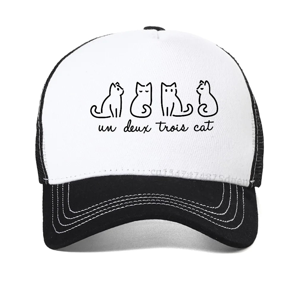 Cute Cat Baseball Cap Fashion For Cat Lovers