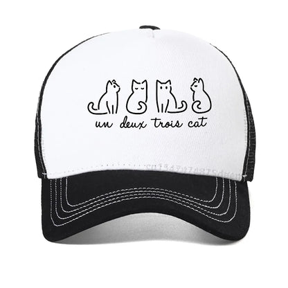Cute Cat Baseball Cap Fashion For Cat Lovers