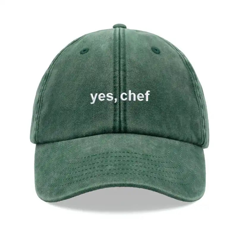 "yes, Chef" Printing Baseball Cap