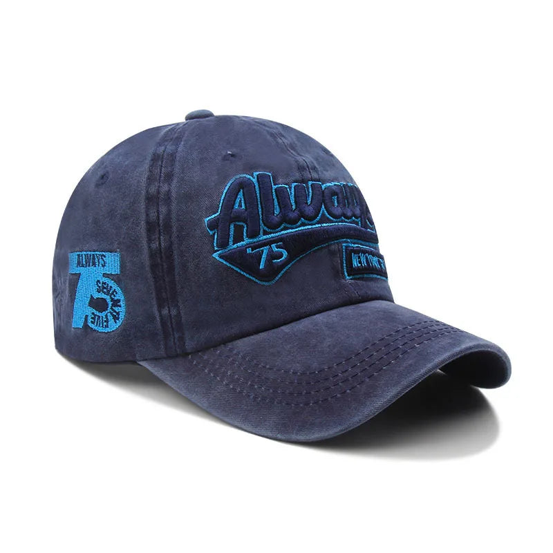 Simple And Fashionable Letter Embroidered Baseball Cap