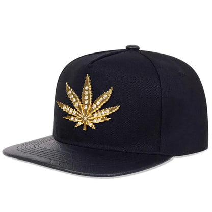 Unisex Maple Leaf Label Hip-hop Hats