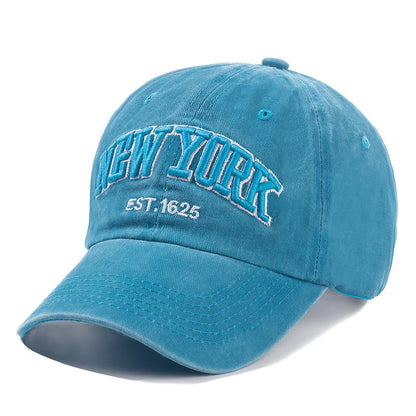 New York Washed Cotton Cap Baseball Caps