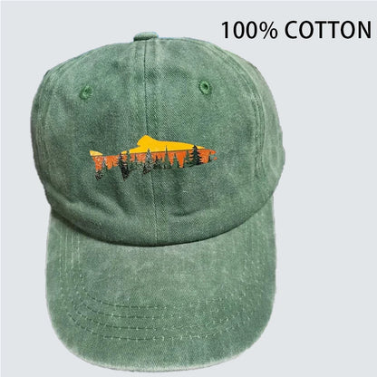 Vintage Fish Pattern Baseball Cap