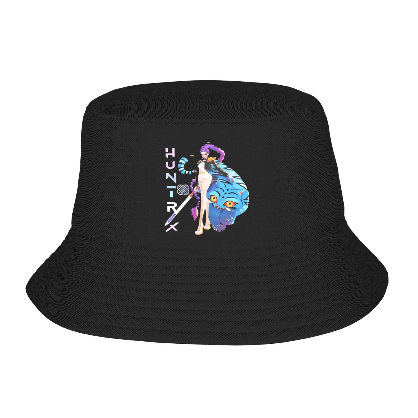 Men Women Huntrix  Animation Band  Bucket Hat Foldable Fisherman Hats