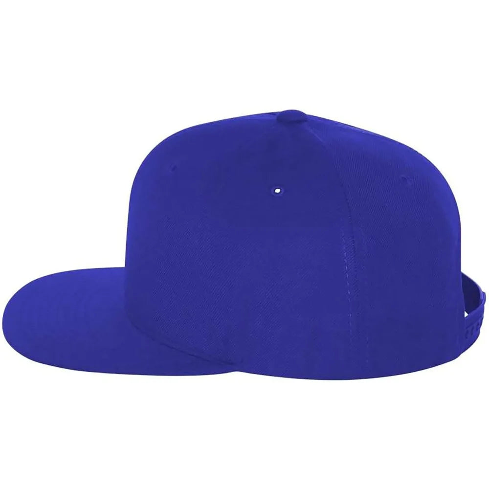 Premium Six-Panel Flatbill Snapback Caps