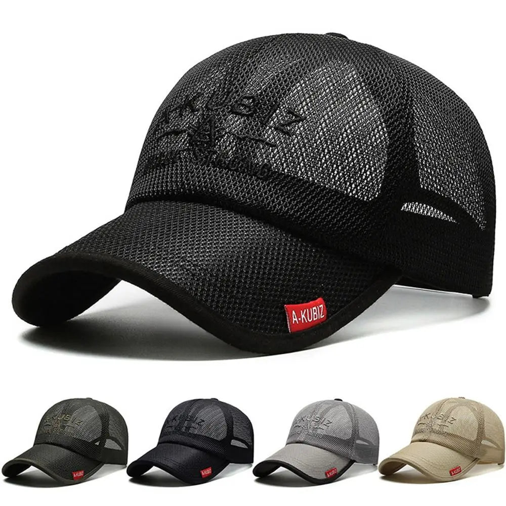 Quick Dry Adjustable Fashion Summer Sunscreen Hats Baseball Cap