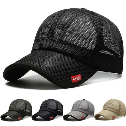 Quick Dry Adjustable Fashion Summer Sunscreen Hats Baseball Cap